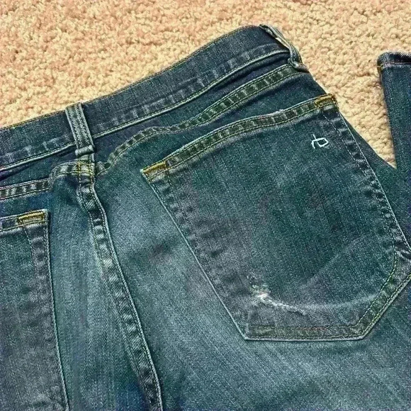 Rag & bone the Dre patch skinny jean size 25 - Picture 5 of 5